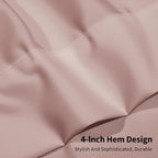 HBHLFZ King Flat Sheets Only 2 Pack - Image 4