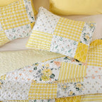 YIKUSH Quilt Sets Twin Size Floral Quilt Set 2 Pieces Bedding Set Bedspreads - Image 3