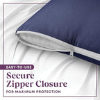 CirclesHome Pillow Covers with Zipper King Size - Image 3