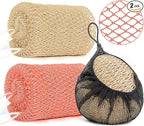 2 Pack African Net Sponge Exfoliating Body Scrubber Bath Sponge by Unknown