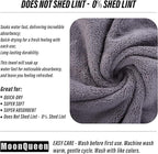 MOONQUEEN 6 Pack Premium Hand Towels - Image 5