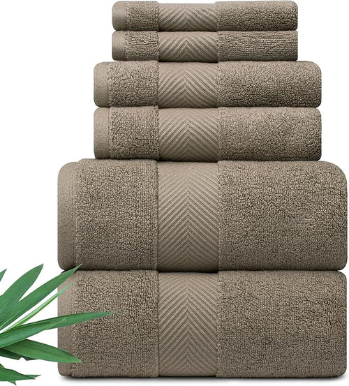 Alusa Home Ultra Soft & Plush Viscose from Bamboo Bath Towels by AlusaHome