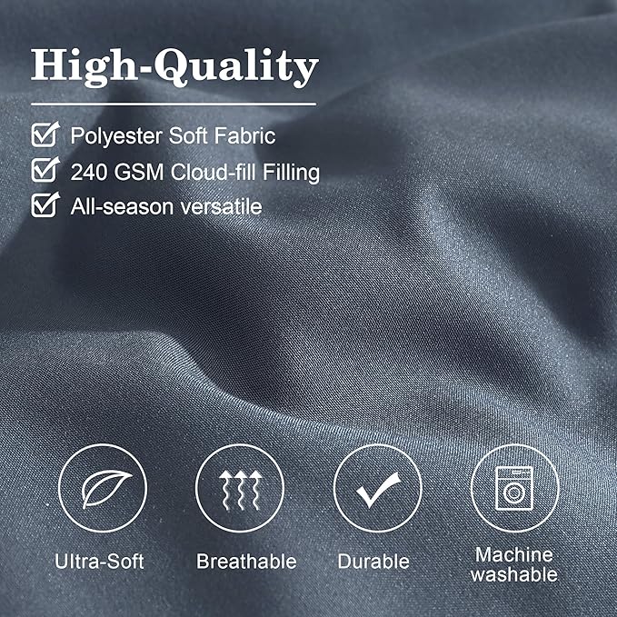 Monbix Oversized King Size Comforter Set - Image 7