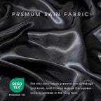 FreshCulture Satin Sheets Queen Size Bed Set- 4 Piece Luxury Soft Silky Queen - Image 5