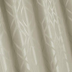 Amazon Basics Jacquard 2-Piece 100% Blackout Curtains, Living Room and Bedroom - Image 3
