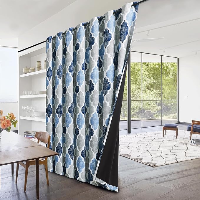 Beauoop 100% Blackout Curtains 96 Inches Long - Image 3