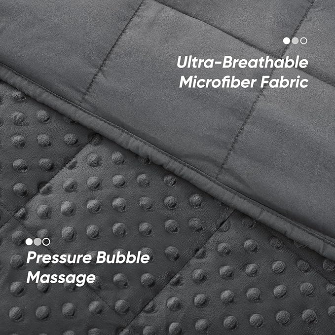 Weighted Blanket for Women and Men, Comfortable and Soft Throw Weighted Blanket - Image 2