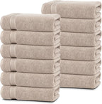 Linteum Textile Supply Luxury Hair Towels 100% Ring Spun Cotton Towel by LinteumTextileSupply