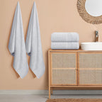 Belizzi Home 4 Pack Bath Towel Set 27x54, 100% Ring Spun Cotton, Ultra Soft - Image 3
