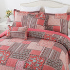 BEDIFANY Cotton King Quilt Set, Farmhouse King Size Quilt Bedding Set - Image 3