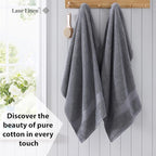 LANE LINEN 4 Pack Bath Towels Set - Image 3
