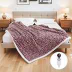 Electric Heated Blanket Full Size 72"x84", Ultra-Soft Plush - Image 9