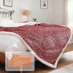 LaffyLo Electric Heated Blanket Full Size 72 x 84, Fast Heating Blanket - Image 4