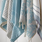 SKL Home Mirage Fringe 100% Turkish Cotton Hand Towel Set - Image 6