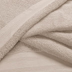 Ultra Soft 6 Pack Cotton Towel Set, Contains 2 Bath Towels 28x55 inch, 2 Hand - Image 2