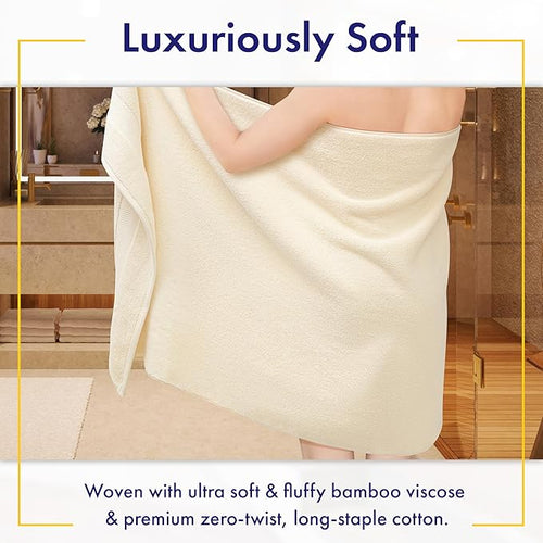 Alusa Home Ultra Soft & Plush Viscose from Bamboo Bath Towels - Image 2
