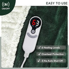 Heated Blanket Electric Throw Size 50''x60'' - Image 4