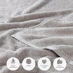 Superior Egyptian Cotton 3-Piece Towel Set, Basic Towels - Image 8