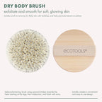 EcoTools Dry Body Brush, Cruelty-Free Bristles Exfoliate & Smooth Skin - Image 2