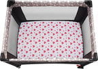 GUNTAIL Pack and Play Sheets Fitted, 2 Pack Pack n Play Sheets - Image 2