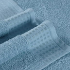 GLAMBURG 100% Cotton Ultra Soft 6 Pack Towel Set, Contains 2 Bath Towels 28x55 - Image 2