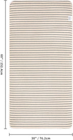 POLYTE 430 GSM Microfiber Oversize Quick Dry Lint Free Bath Towel, 60 x 30 in - Image 3