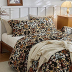 mixinni Duvet Cover Twin XL Size, Cotton Percale Farmhouse Bedding Sets Soft - Image 2