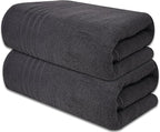 Pack of 2 Jumbo Bath Sheet 40 x 80 Inches, Extra Large Lightweight & Quick Dry - Image 8