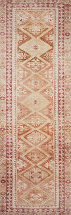 Loloi Layla Collection LAY-16 Natural/Spice 2'-3" x 3'-9" .13" Thick Accent Rug - Image 4
