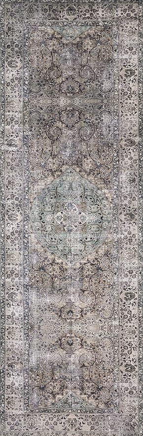 Loloi Layla Collection LAY-06 Taupe/Stone 5'-0" x 7'-6" .13" Thick Area Rug - Image 7