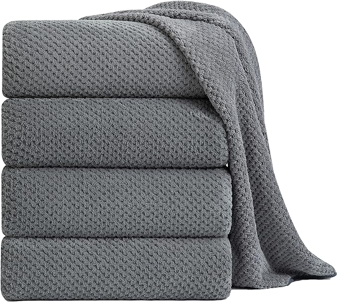 Extra Large Bath Towel Sheet Set 35x70 Inches by Smuge