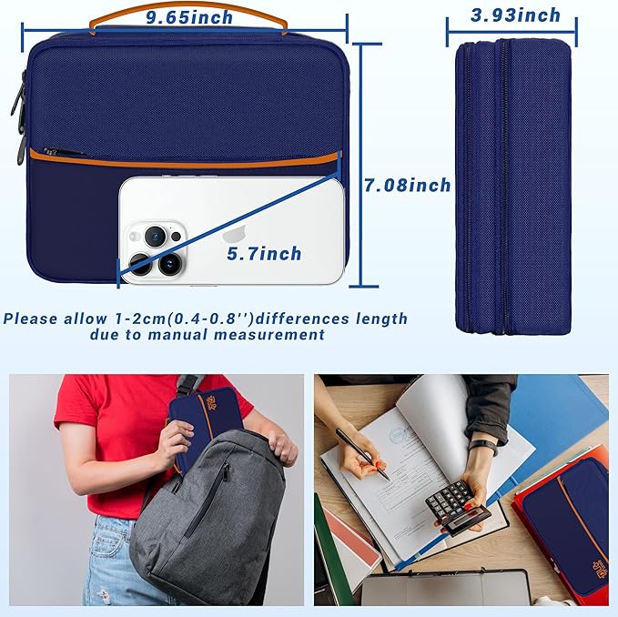 Electronics Organizer, Travel Cord Organizer Pouch, Portable Cable Organizer - Image 4