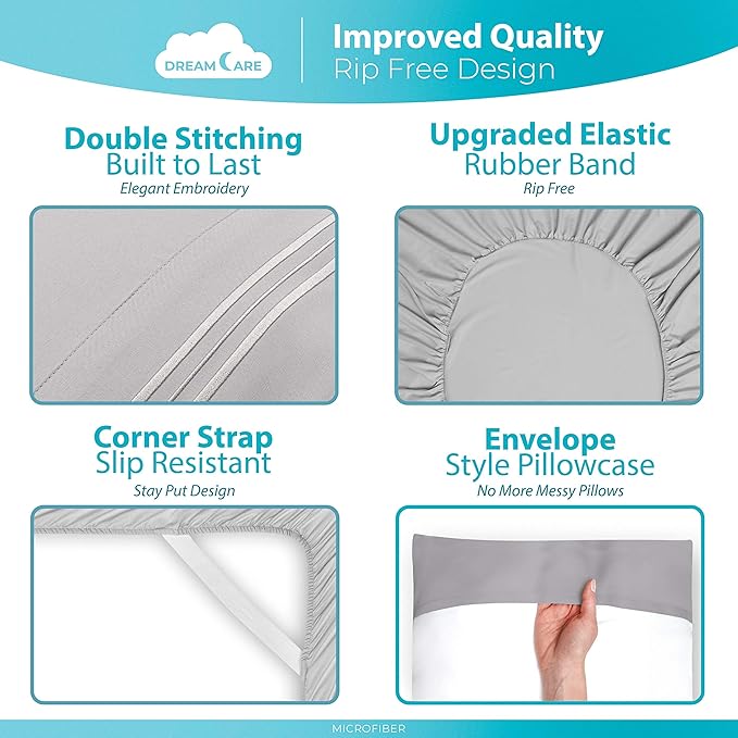 DREAMCARE Twin Sheets - Image 6