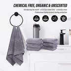 MOONQUEEN 6 Pack Premium Hand Towels - Image 6