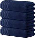 Avalon Towels Bath Towels Set of 4, Size 30 x 60 Inches, Highly Soft and by AvalonTowels