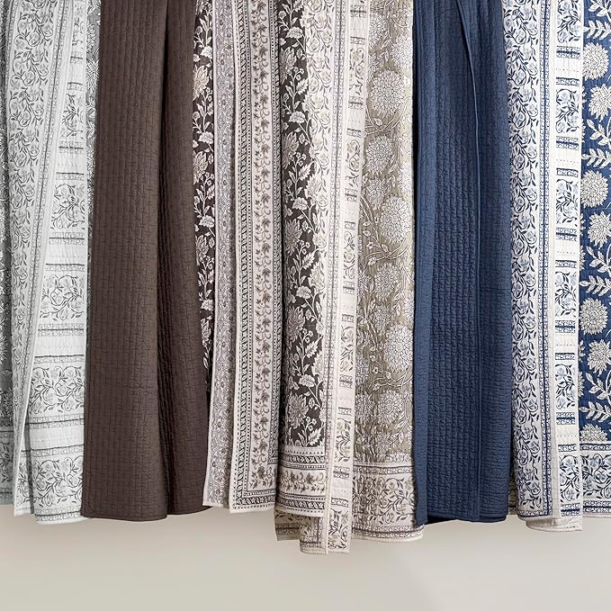 Levtex Home Adare Grey Reversible Twin/Twin XL Quilt Set - Image 7
