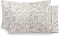 Elegant Comfort Pattern Printed Pillowcases 2-Piece Set Egyptian Quality by ELEGANTCOMFORT