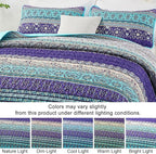 WONGS BEDDING Boho Quilt Full Size - Image 4