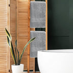 BOUTIQUO 100% Cotton 2 Pack Bath Towel Set 28x55, Eco-Friendly Large Bath Towels - Image 4