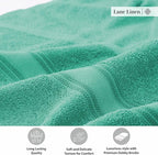 LANE LINEN 100% Cotton Bath Towels 4 Pack - Image 7