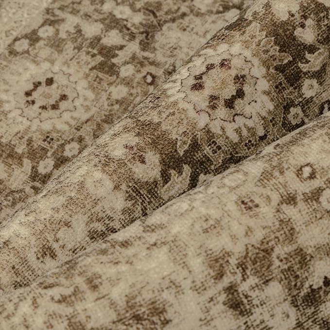 Brown 2x8 Runner Rug Hallway Non Slip Kitchen Vintage Distressed Long Carpet - Image 7