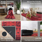 Bloom Rugs Washable Non-Slip 5' x 7' Rug - Image 4