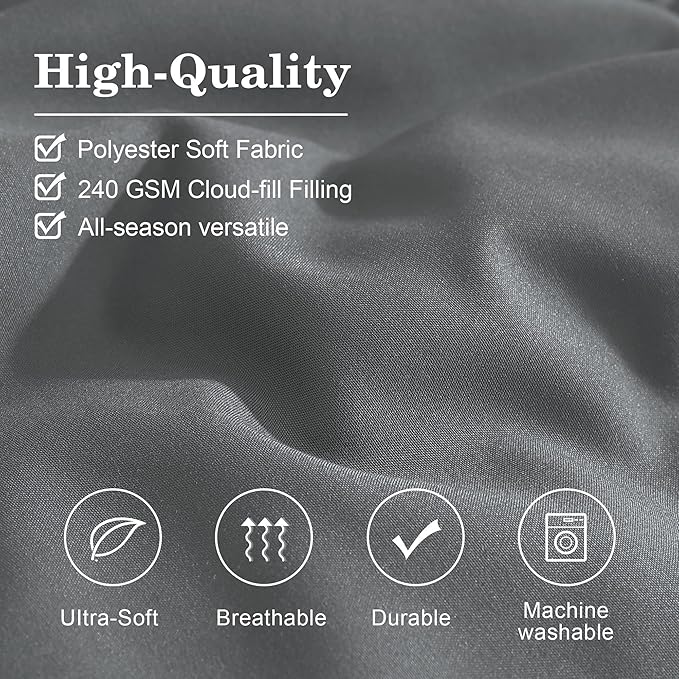 Monbix Super King Size Comforter Set - Image 6