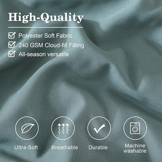 Monbix Oversized King Size Comforter Set - Image 6