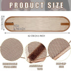 Xuhal 4 Pieces Mesh Hair Wraps for Black Women, Adjustable Size, Stylish Color - Image 2