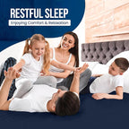 Queen Size Mattress Protector Waterproof, Premium 200 GSM Terry Mattress Cover - Image 7