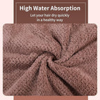 Microfiber Hair Towel Quick Dry Hair Towel Hair Drying Towels Suitable - Image 2