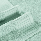 GLAMBURG 100% Cotton Ultra Soft 6 Pack Towel Set, Contains 2 Bath Towels 28x55 - Image 2