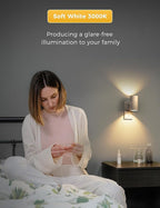 L LOHAS LED Night Light, Night Lights Plug into Wall, Dimmable Nightlight - Image 6
