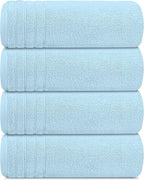 Tens Towels Pack of 4 Extra Large Bath Towels 30 x 60 Inches, 100% Cotton - Image 8
